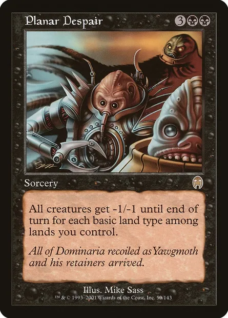 Planar Despair, Magic card APC 50 — Apocalypse set