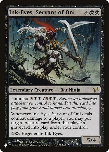 Ink-Eyes, Servant of Oni, Magic card PLST BOK-71 — The List set