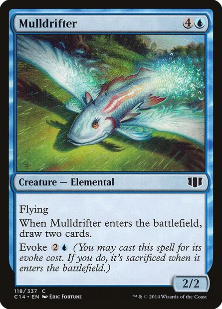 Mulldrifter, Magic card C14 118 — Commander 2014 set