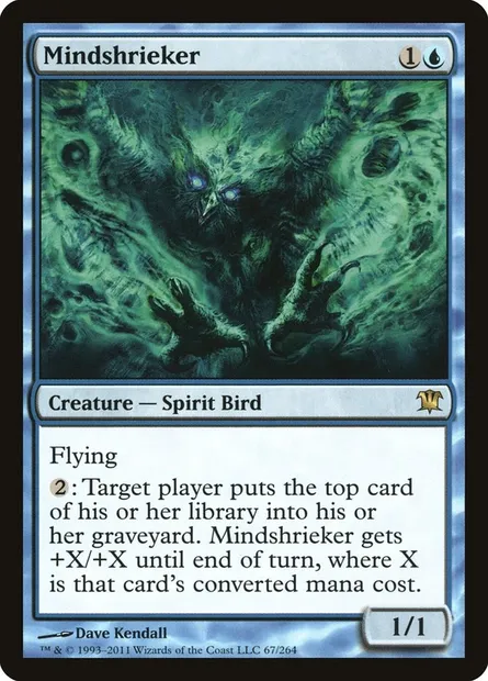 Mindshrieker, Magic card ISD 67 — Innistrad set