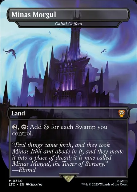 Cabal Coffers, Magic card LTC 360 — Tales of Middle-earth Commander set