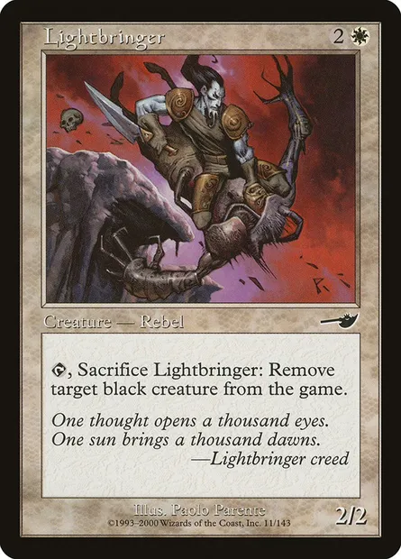 Lightbringer, Magic card NEM 11 — Nemesis set