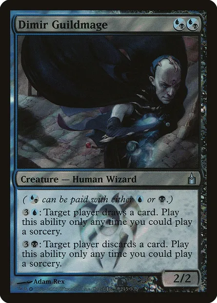 Ghildmage de Dimir, carte Magic PRAV 245★ — extension Ravnica: City of Guilds Promos