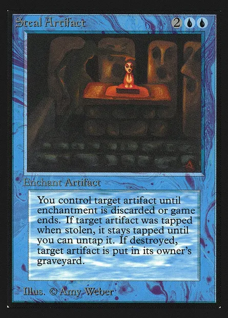 Vol d'artefact, carte Magic CED 82 — extension Collectors' Edition