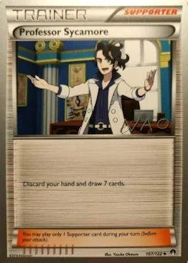 Professor Sycamore, Pokémon card WCD18 107-3 — World Championship Decks 2018 set