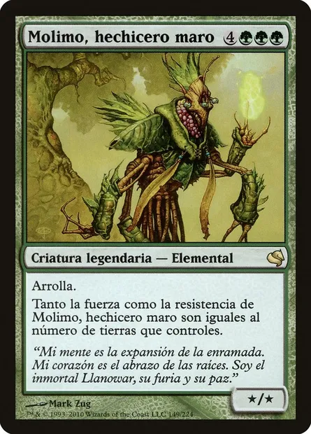Molimo, maro-sorcier, carte Magic PS11 149 — extension Salvat 2011