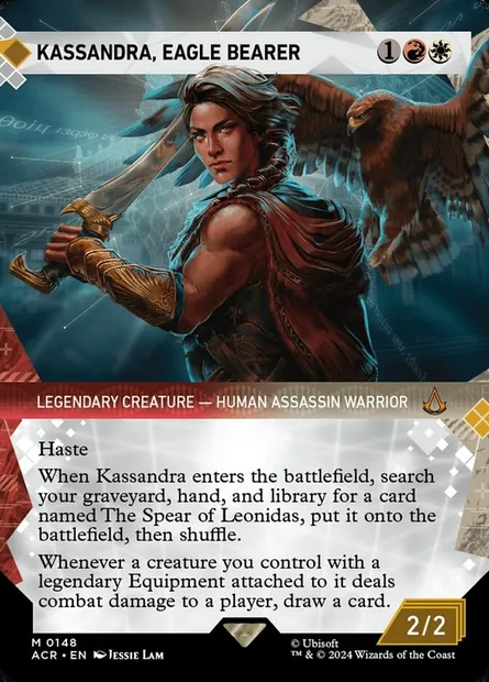 Kassandra, Eagle Bearer, Magic card ACR 148 — Assassin's Creed set