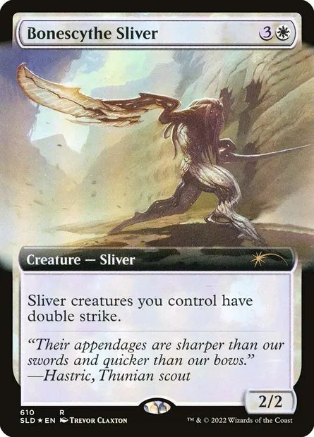 Bonescythe Sliver, Magic card SLD 610 — Secret Lair Drop set