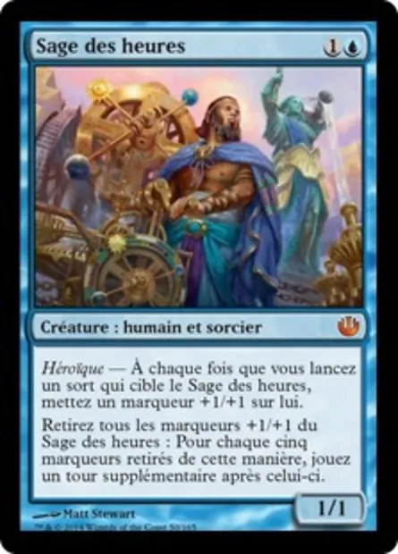 Sage des heures, carte Magic JOU 50 — extension Incursion dans Nyx
