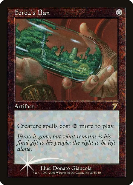 Feroz's Ban, Magic card 7ED 295★ — Seventh Edition set