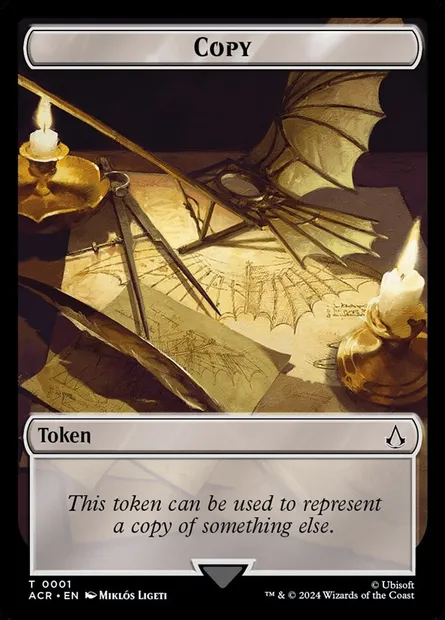 Copy, Magic card TACR 1 — Assassin's Creed Tokens set