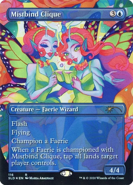 Mistbind Clique, Magic card SLD 116 — Secret Lair Drop set