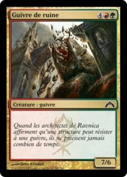 Guivre de ruine, carte Magic GTC 192 — extension Insurrection