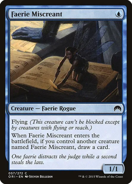 Faerie Miscreant, Magic card ORI 57 — Magic Origins set