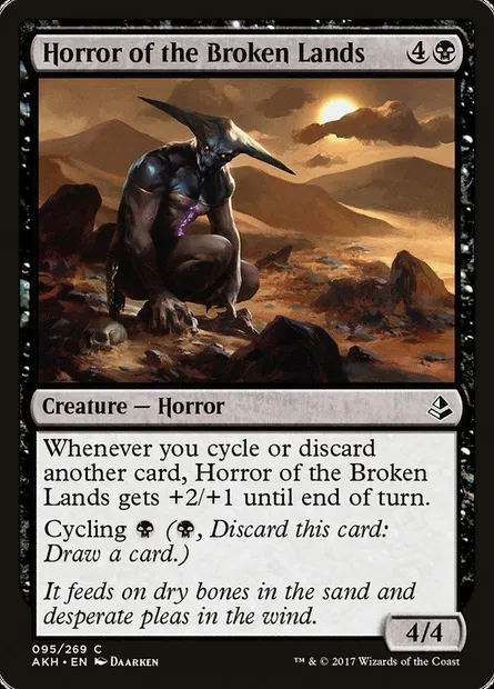 Horror of the Broken Lands, Magic card AKH 95 — Amonkhet set