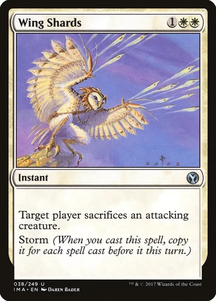 Wing Shards, Magic card IMA 38 — Iconic Masters set