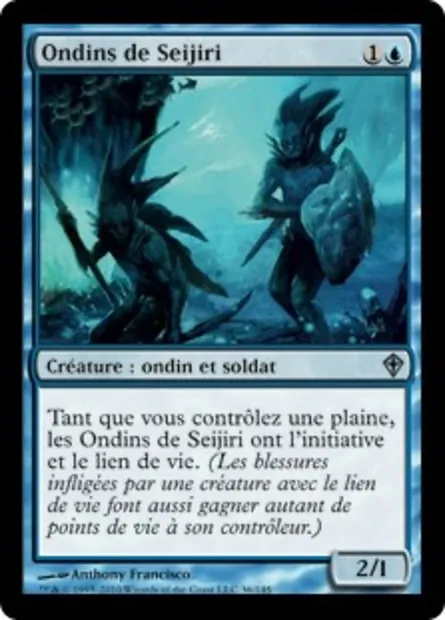 Ondins de Seijiri, carte Magic WWK 36 — extension Worldwake