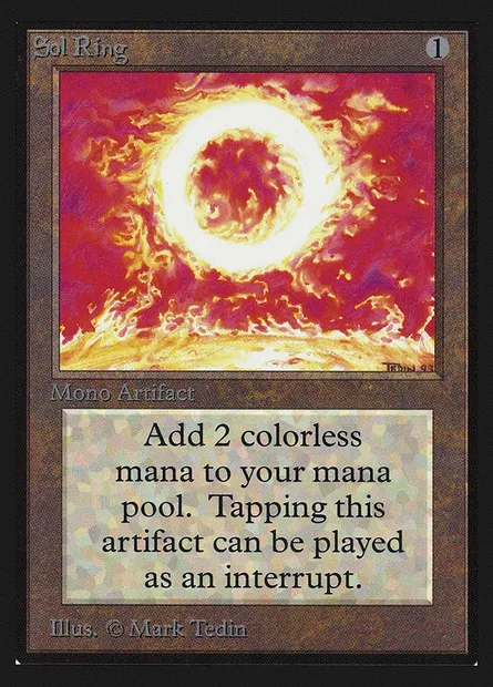 Sol Ring, Magic card CEI 270 — Intl. Collectors' Edition set