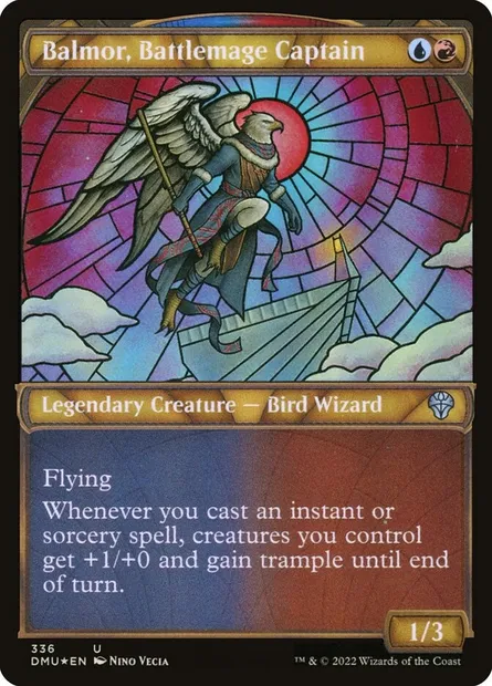 Balmor, Battlemage Captain, Magic card DMU 336 — Dominaria United set