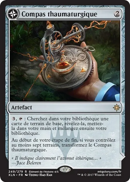 Compas thaumaturgique // Tours d'Orazca, carte Magic XLN 249 — extension Ixalan