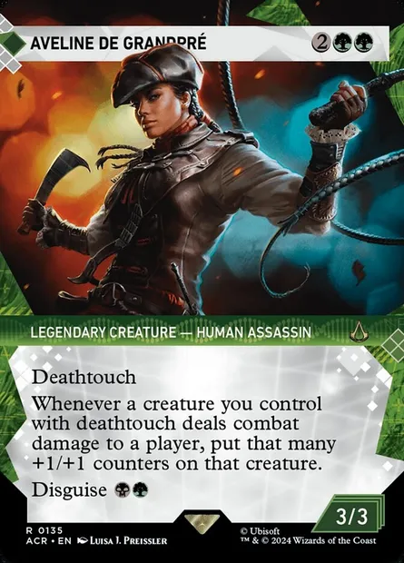 Aveline de Grandpré, Magic card ACR 135 — Assassin's Creed set