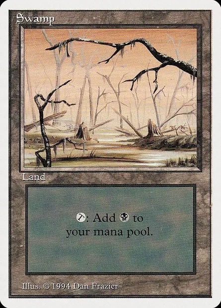 Marais, carte Magic SUM 299 — extension Summer Magic / Edgar
