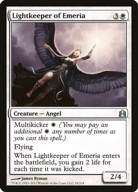 Lightkeeper of Emeria, Magic card CMD 18 — Commander 2011 set