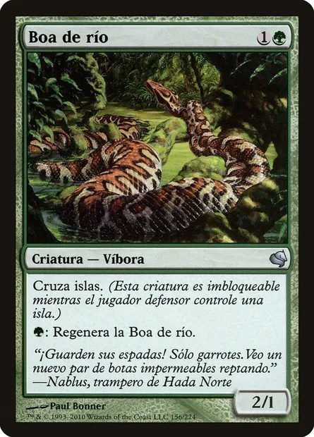 River Boa, Magic card PS11 156 — Salvat 2011 set