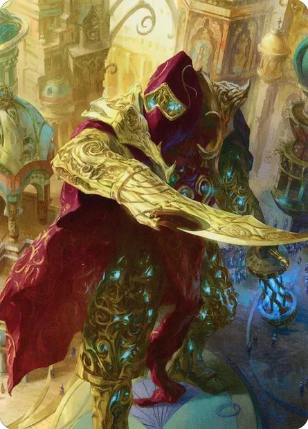 Baral, Chief of Compliance // Baral, Chief of Compliance, Magic card AMOM 68 — March of the Machine Art Series set