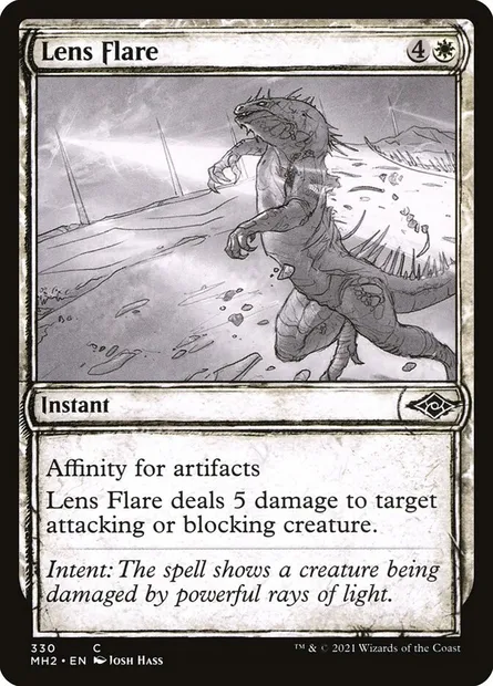 Lens Flare, Magic card MH2 330 — Modern Horizons 2 set