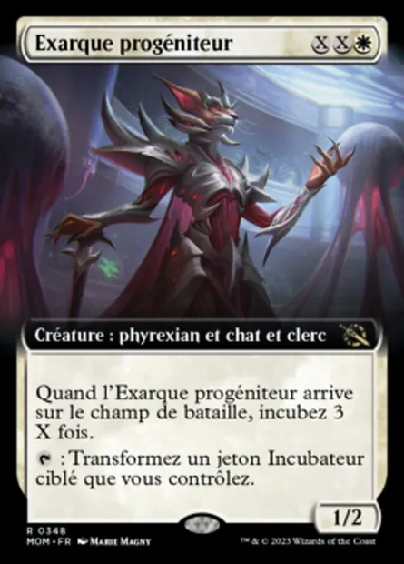 Exarque progéniteur, carte Magic MOM 348 — extension L'invasion des machines