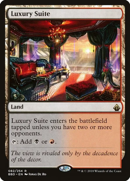 Luxury Suite, Magic card BBD 82 — Battlebond set