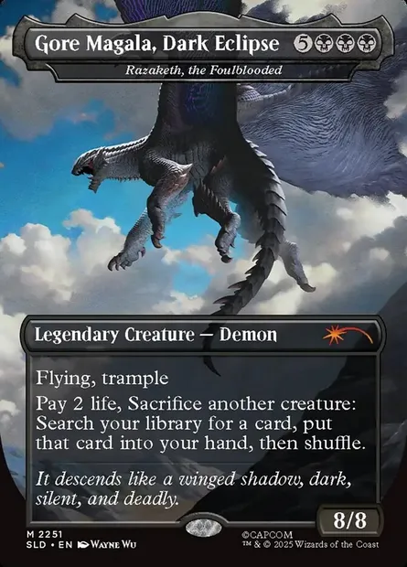 Razaketh, the Foulblooded, Magic card SLD 2251 — Secret Lair Drop set