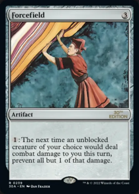 Forcefield, carte Magic 30A 239 — extension 30th Anniversary Edition