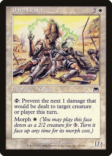Daru Healer, Magic card ONS 19 — Onslaught set