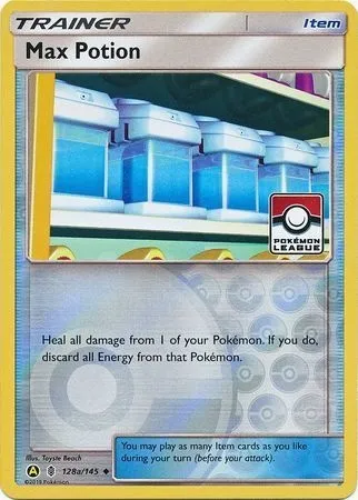 Potion Max, carte Pokémon LGP 128a — extension League Promos