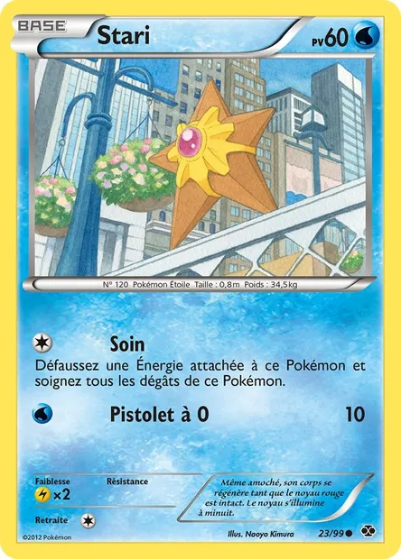 Stari, carte Pokémon NXD 23 — extension Destinées Futures