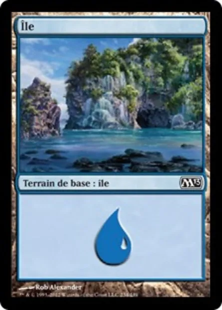 Île, carte Magic M13 234 — extension Magic 2013