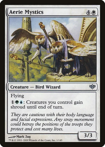 Aerie Mystics, Magic card CON 1 — Conflux set