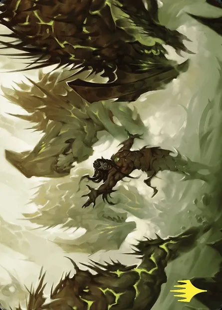 Ezuri's Predation // Ezuri's Predation, carte Magic ACMM 23 — extension Commander Masters Art Series