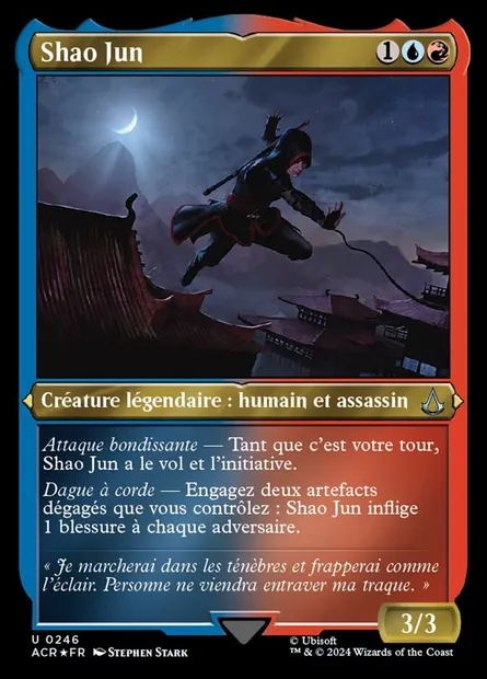 Shao Jun, carte Magic ACR 246 — extension Assassin's Creed