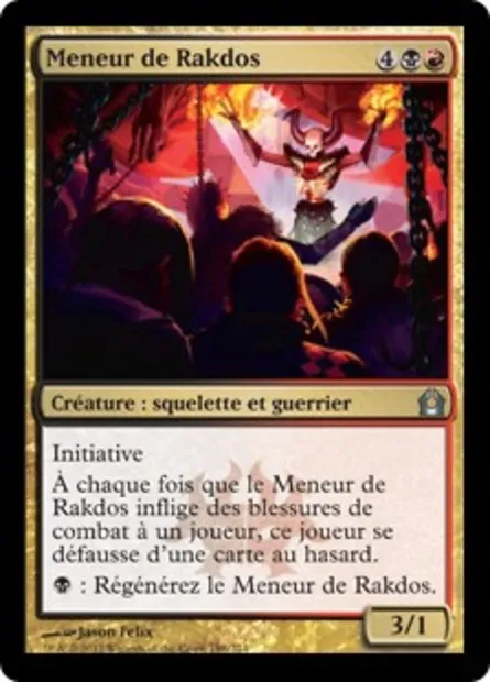 Meneur de Rakdos, carte Magic RTR 186 — extension Retour à Ravnica