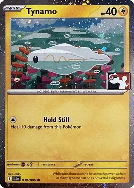 Tynamo, Pokémon card PPS 030-4 — Play! Pokémon Prize Pack Series set