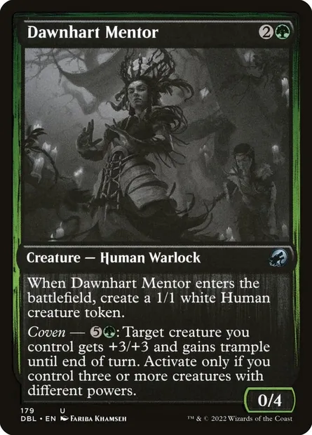 Mentor de Cerf-orient, carte Magic DBL 179 — extension Innistrad : Double Programme