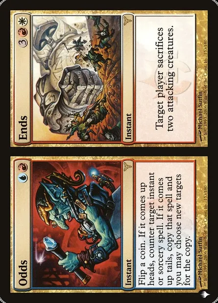Odds // Ends, Magic card PLST DIS-153 — The List set