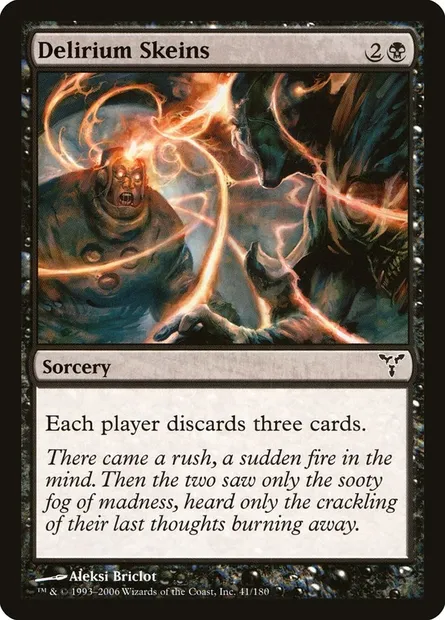 Delirium Skeins, Magic card DIS 41 — Dissension set