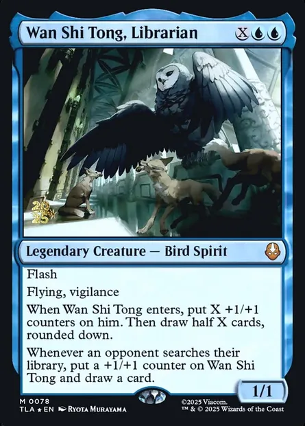 Wan Shi Tong, Librarian, Magic card PTLA 78s — Avatar: The Last Airbender Promos set