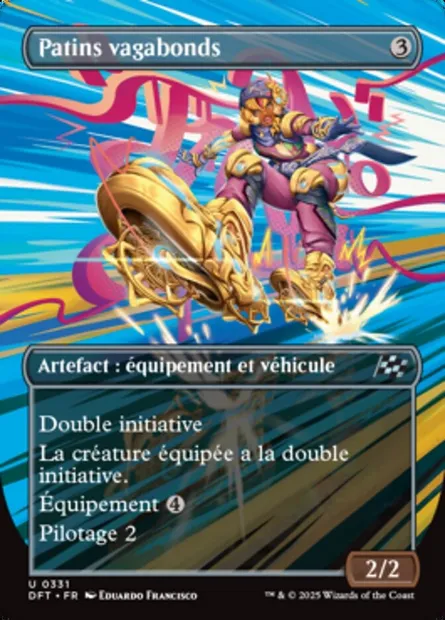 Patins vagabonds, carte Magic DFT 331 — extension Aetherdrift