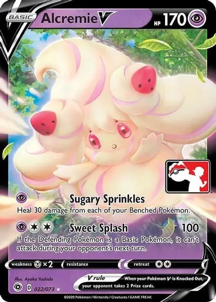 Alcremie V, Pokémon card PPS 022-2 — Play! Pokémon Prize Pack Series set