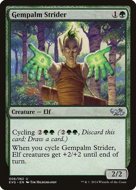 Enjambeur gemmepaume, carte Magic EVG 6 — extension Duel Decks Anthology: Elves vs. Goblins